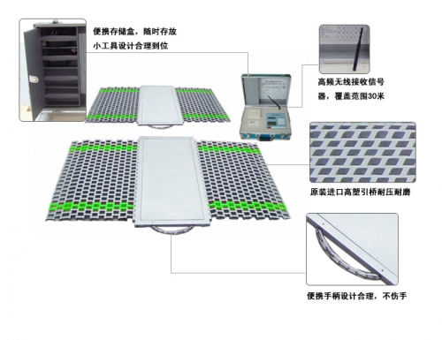 貴州無(wú)線耐用型便攜式汽車稱重儀